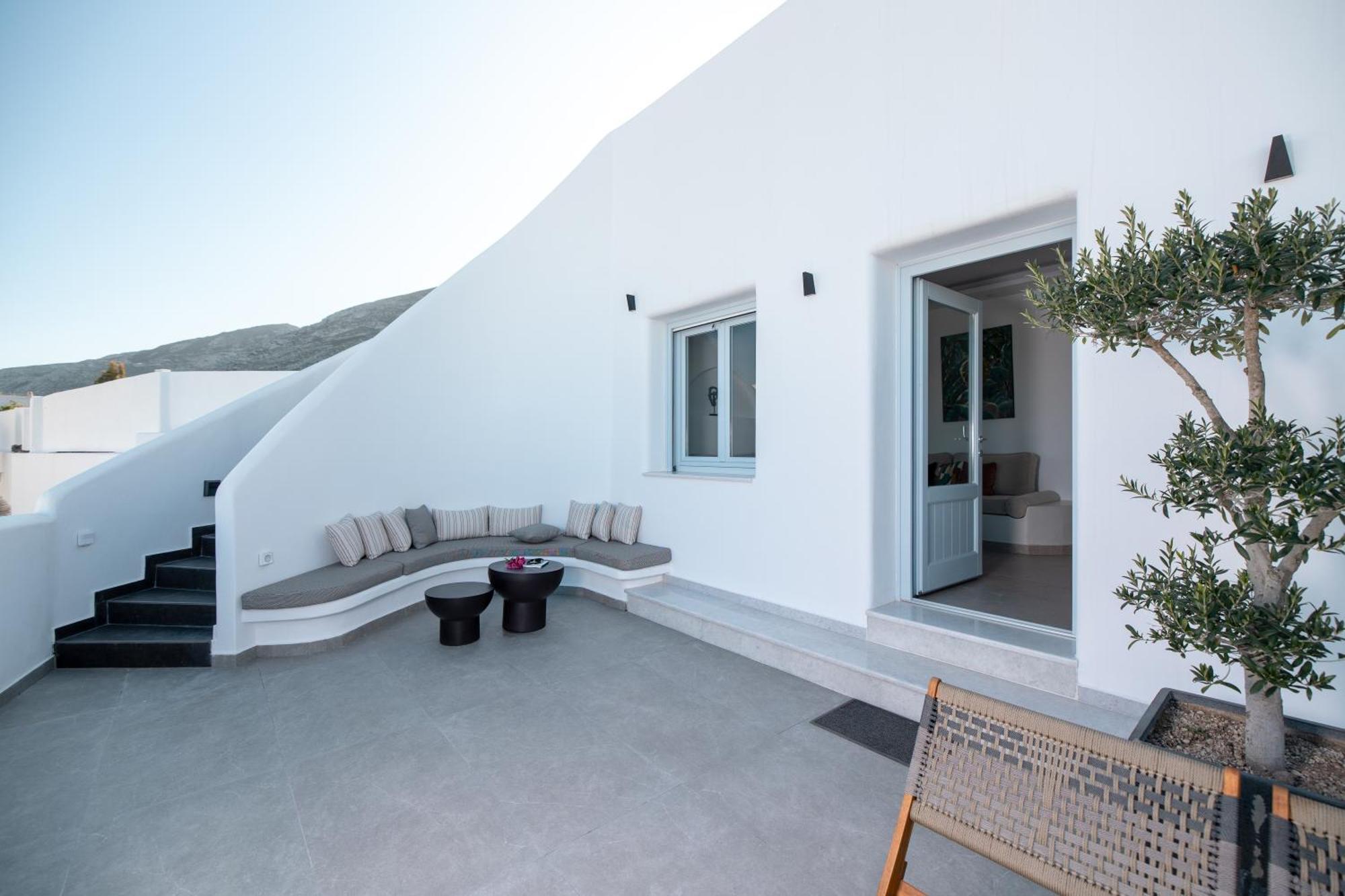Sn Santorini Apartments Kamári Exterior foto
